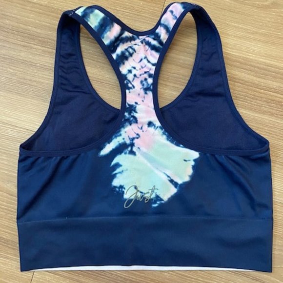 JUSTICE ACTIVE GIRLS TIE DYE SPORTS BRA - Picture 2 of 2